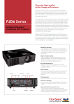 Viewsonic PJD6553W data projector