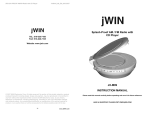 jWIN JXM89 CD radio