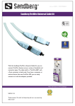 Sandberg FireWire Universal Cable Kit