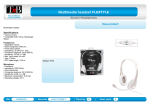 T'nB CSM40WH headset