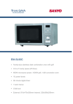 Sanyo EM-SL60C microwave