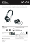 Denon AH-P372WH headphone