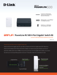 D-Link DHP-541 network switch