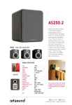 Artsound AS250.2 B loudspeaker