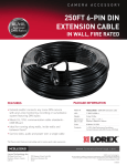 Lorex MCBL6250UB camera cable