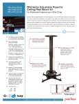 Peerless PRG-EXA project mount