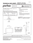 Peerless PLCM-1 flat panel ceiling mount