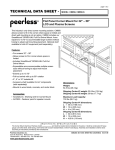 Peerless CM850 flat panel wall mount