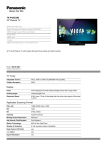 Panasonic TX-P42U30B plasma panel