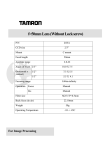 Tamron 21HA camera lense