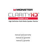Monster Cable CLARITY HD MODEL ONE