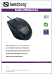 Sandberg USB Mouse One