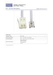 Cables Direct 2m RJ11 - BT Plug 2 Wire