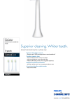Philips Sonicare DiamondClean Standard sonic toothbrush heads HX6063