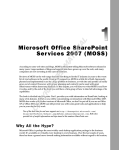 Wiley Microsoft SharePoint 2007 for Office 2007 Users