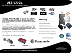Dynamode USB-CR-31 card reader