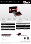 CLUB3D CGAX-64524I AMD Radeon HD6450 1GB graphics card