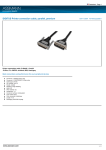 Digitus D-Sub25 - Cent36, 10m