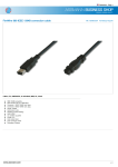 ASSMANN Electronic AK-1394B-504 firewire cable