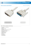 ASSMANN Electronic AK 706 1,8M printer cable