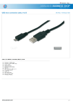 ASSMANN Electronic AK 67422 USB cable