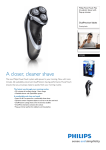 Philips SHAVER 5000 PowerTouch Dry electric shaver PT870