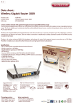 Sitecom WLR-4001 router