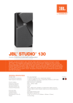 JBL STUDIO™ SERIES 130BK