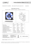 Noiseblocker NB-BlackSilentFan X1 80mm