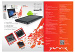 Yarvik TAB410 4GB Black tablet