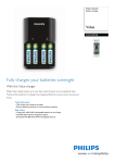 Philips MultiLife Battery charger SCB1450NB