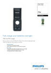 Philips MultiLife Battery charger SCB1210NB
