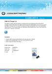 Conceptronic USB Car Charger