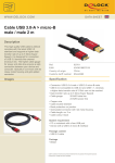 DeLOCK 2m USB 3.0 A/micro-B