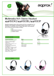 Approx APPHS03V2 headset