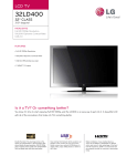 LG 32LD400 32" Full HD Black LCD TV
