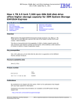 IBM 1TB 2.5" 7.2k NL SAS 6Gb/s