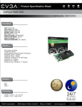 EVGA 768-P3-N961-LR NVIDIA GeForce 9600 GSO 0.75GB graphics card