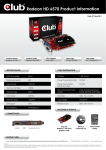 CLUB3D CGAX-65724ZI AMD Radeon HD6570 1GB graphics card