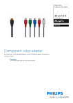Philips PicoPix Component video adapter PPA1110