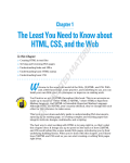 For Dummies HTML, XHTML and CSS, 7th Edition