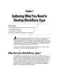 For Dummies BlackBerry Application Development