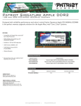 Patriot Memory PSA22G800ICDS memory module