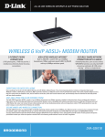 D-Link DVA-G3671B/TO router