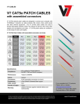 V7 0.3m RJ-45 M/M