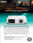 Epson 8700UB