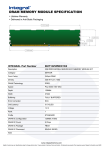 Integral IN2T1GFWNEX1K2 memory module