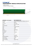 Integral IN2T1GRSWCX1K2 memory module