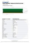 Integral IN2T2GRSWCX2K2 memory module