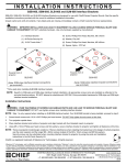 Chief SLB005 projector accessory